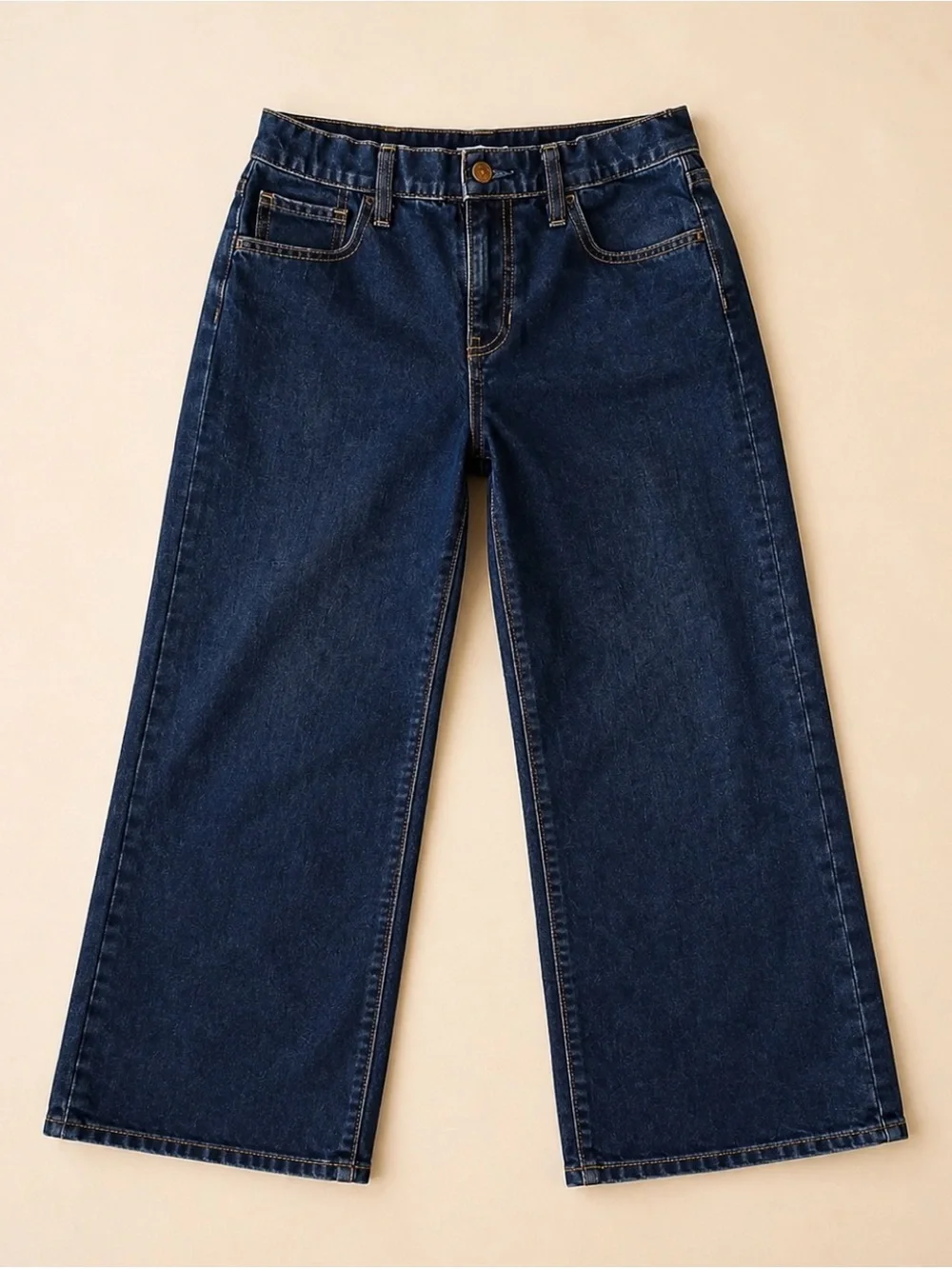 Old Navy Kids Dark Blue Wide Leg Jeans
